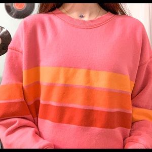 pink aerie sweatshirt. size medium. never been worn